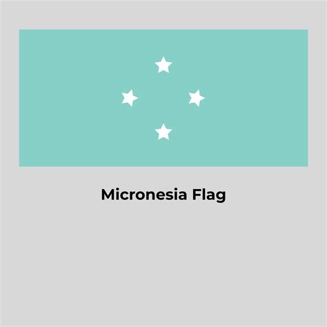 The Micronesia Flag 29188494 Vector Art at Vecteezy