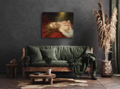 Danaë Famous Painting Print on Canvas by Jean-baptiste - Etsy