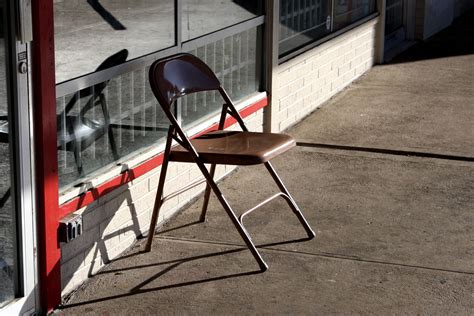 Free picture: metal chair, outdoor, furniture