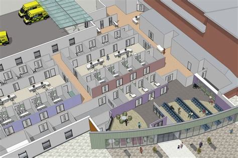 Plans revealed for new £12m 'emergency village' as Wythenshawe Hospital ...