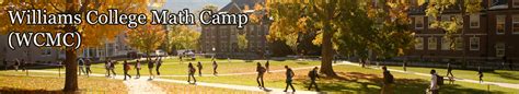 Williams College Math Camp – WCMC