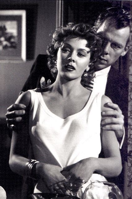 Film Noir actress Gloria Grahame & mob soldier Lee Marvin in the classic The Big Heat (1953 ...