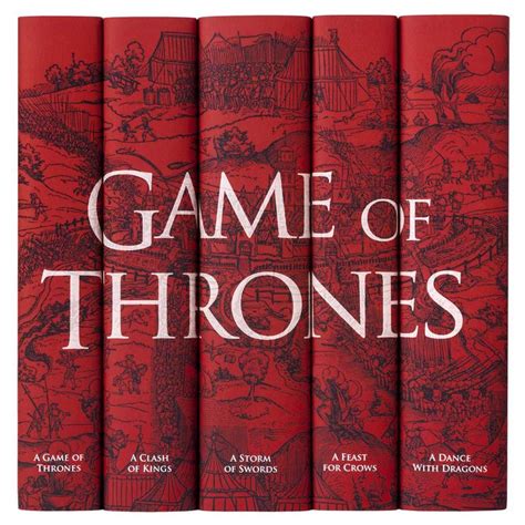 Juniper Books Game Of Thrones Set | Game of thrones books, Book set ...