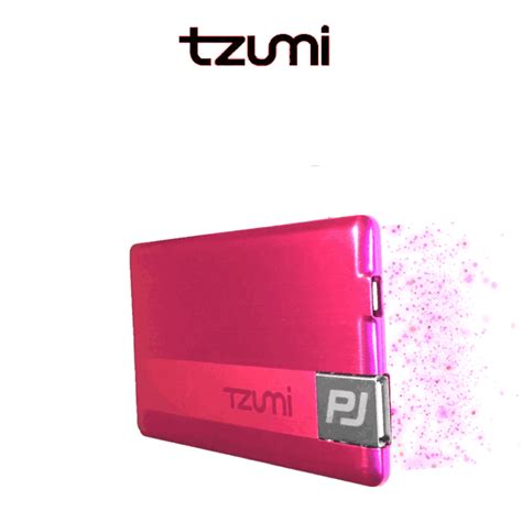 Tzumi Pocket Juice Super Thin Battery Charger - Pink - 2ne1.ca: Low ...