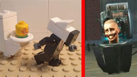 LEGO Skibidi Toilet | How to Make Glitch Toilet and Cameraman - YouTube