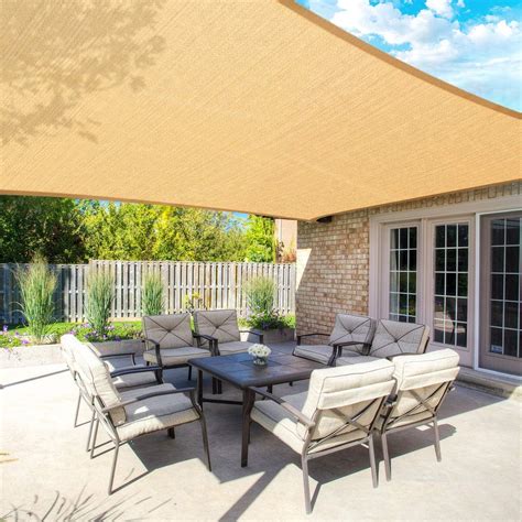 Sun Sail Shade Canopy - Sun Sail Shade Awnings Canopy Garden Sun Cover ...