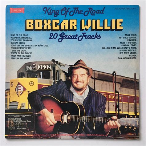 Boxcar Willie King of The Road LP Vinyl Record Album | Etsy in 2021 | Vinyl record album, Lp ...