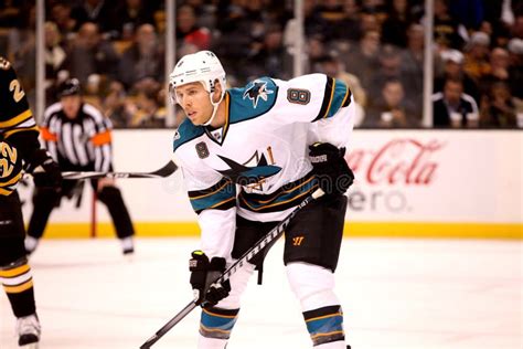 Joe Pavelski San Jose Sharks Editorial Image - Image of professional ...