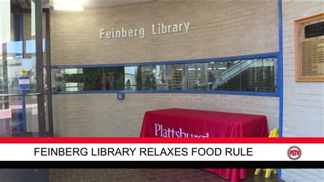 Feinberg Library Eases Eating Restrictions : Plattsburgh State TV : Free Download, Borrow, and ...