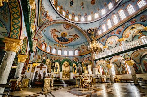 Orthodox church interior | Architecture Stock Photos ~ Creative Market