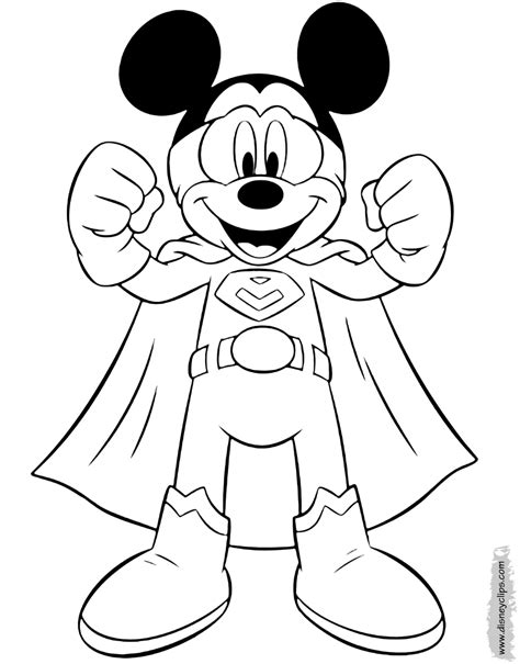 Download Mickey Mouse Disney Coloring Book Pdf Free Download Gif - COLORIST