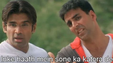 Akshay Kumar’s dialogue from Phir Hera Pheri is now a meme on Twitter ...