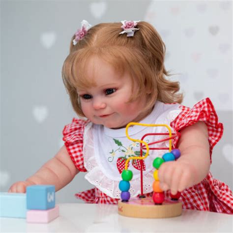 24in Fat Baby Girl Lifelike Reborn Toddler Doll Handmade Vinyl Maddie Kids Gift | eBay