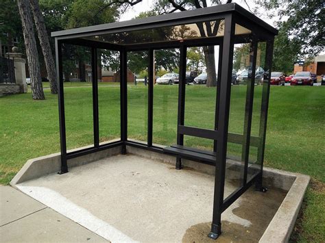 5 X 10 Bus Stop Shelter | guardboothonline.com