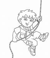 Free Printable Diego Coloring Pages For Kids sketch template