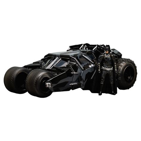 BATMAN - BATMOBILE (The Dark Knight) with BATMAN (Black Camo) SDCC 2023 Exclusive 1:24 Scale ...