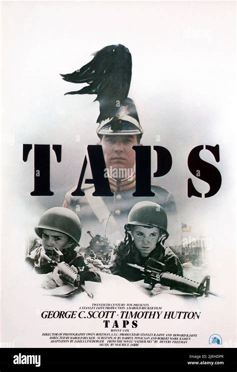 TIMOTHY HUTTON FILM POSTER, TAPS, 1981 Stock Photo - Alamy