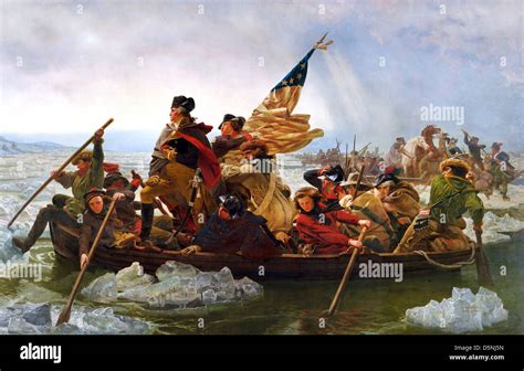 Washington crossing the delaware hi-res stock photography and images ...