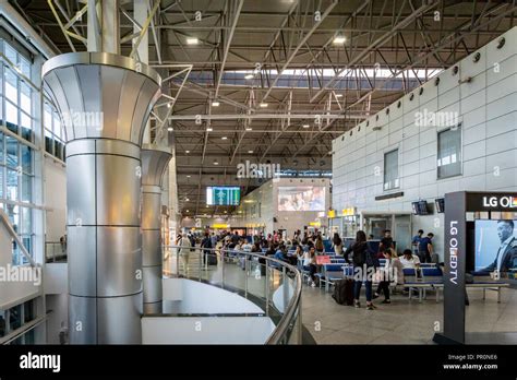 Almaty, Kazakhstan - September, 2018: Almaty airport architecture. The ...