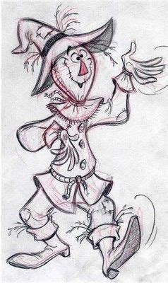 Scarecrow Wizard Of Oz Drawing