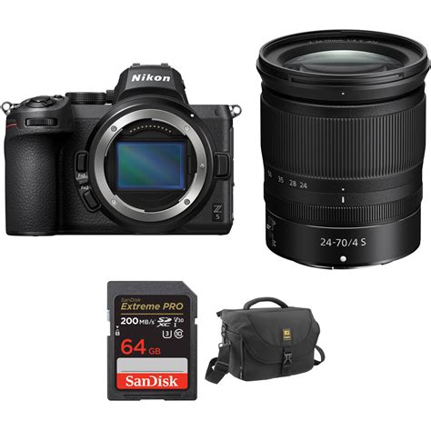 Nikon Z5 Mirrorless Camera With 24-200mm Lens And, 51% OFF