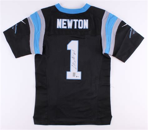 Cam Newton Signed Panthers Jersey (Beckett COA & Newton Hologram) | Pristine Auction