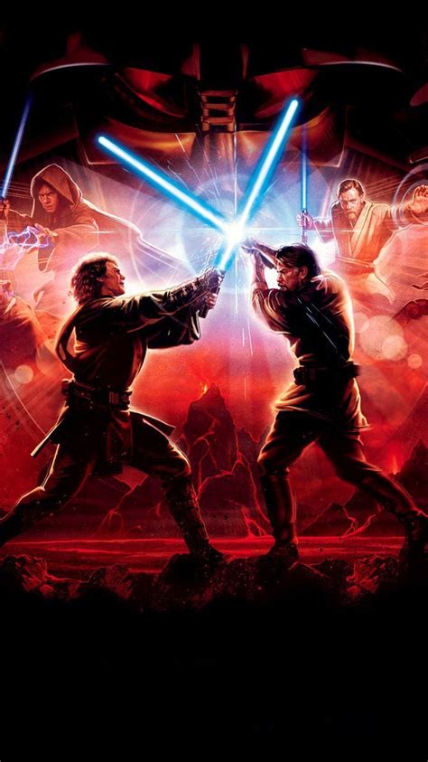 Star Wars: Episode III - Revenge of the Sith (2005) Phone Wallpaper | Moviemania | Star wars ...