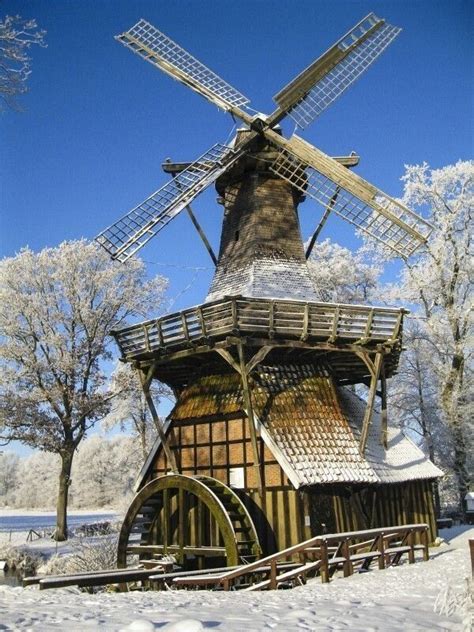 Pin by Gary Brooks on WINDMILLS | Windmill landscaping, Dutch windmills ...