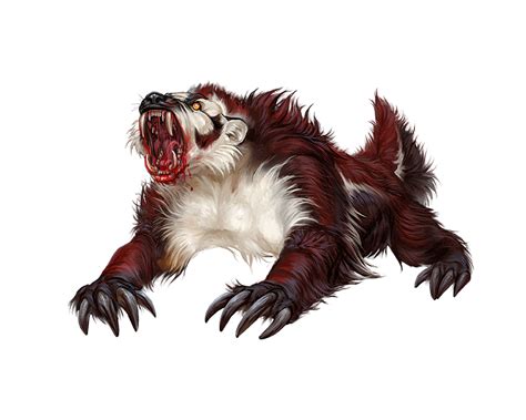 【Bestiary 2】獾 Badger