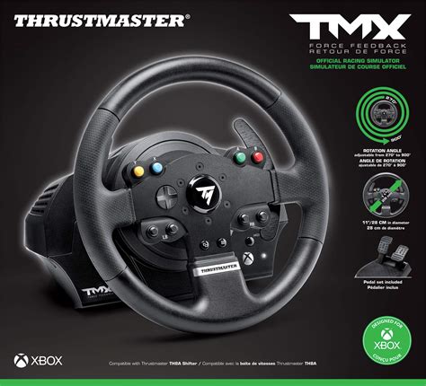 Thrustmaster TMX Force Feedback Racing Wheel (Xbox Series X/S,One,PC) | ubicaciondepersonas.cdmx ...