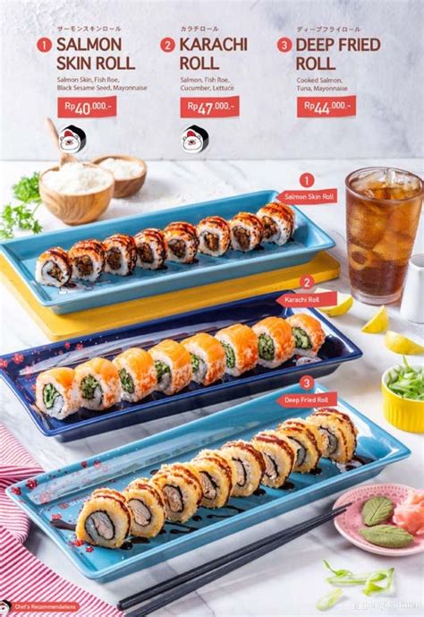 Selalu diperbarui! Menu Ichiban Sushi, Genteng, Surabaya