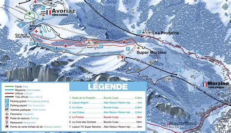 Morzine Piste Maps 2024: Find Your Way Around the Ski Area