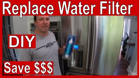 How to Replace a GE Cafe Refrigerator RPWFE Water Filter