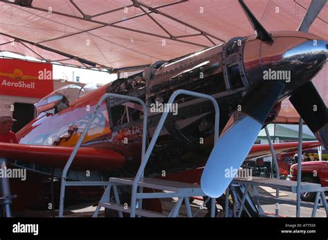 Airplane at Reno Air Races Reno Nevada USA Stock Photo - Alamy