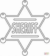 Sheriff Badge coloring Page  Free Printable Coloring Pages sketch template