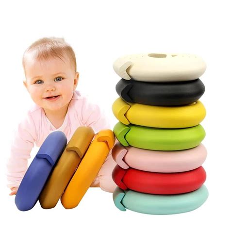 2m Soft Baby Safety Desk Table Edge Guard Strip Security L-shaped Kids Protection Bumper Edge ...