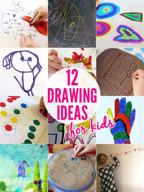 Drawing for Kids: 12 Kids Drawing Activity Ideas