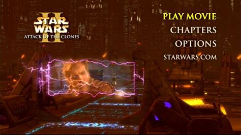 transacción Magnético Similar star wars dvd menu Varios jazz Chaleco