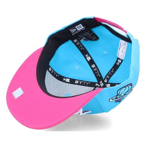 Miami Heat 9Fifty Light Blue/Pink Snapback - New Era caps ...