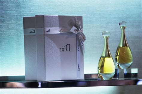 Glass Two Clear Dior Perfume Bottles With Box Bottle Image Free Photo