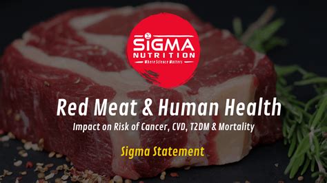 Red Meat & Human Health – Sigma Nutrition