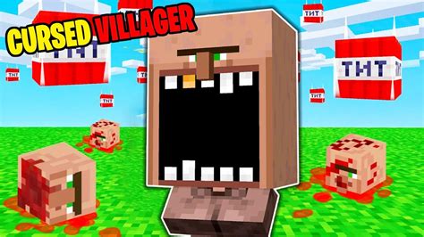 CURSED VILLAGER IN MINECRAFT - YouTube