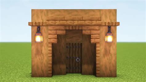 10 Stunning Minecraft Front Door Design Ideas! - Gamer Empire