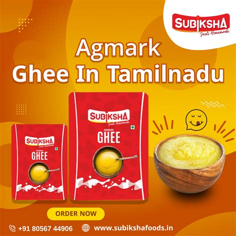 Unlock the Gold Standard: Unleash the Richness of Agmark Ghee in Tamil Nadu | by Subiksha Foods ...