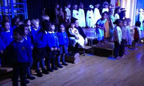 Caroline Haslett Primary School - Foundation stage celebrate Christmas