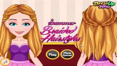 HAIR GAMES FOR KIDS - Summer Braided Hairstyles 2015 HD - YouTube