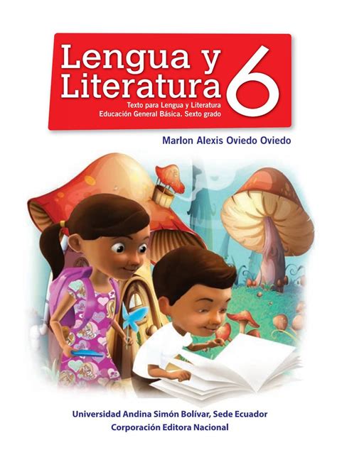 Libro De Lengua Y Literatura 6to Grado Mined - Image to u