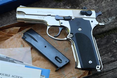 Smith & Wesson, Model 59 , Nickled Pistol, As NIB, A623963, A-1653 ...