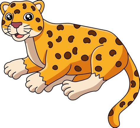 Jaguar Cartoon Clipart Vector Illustration 5561638 Vector Art at Vecteezy