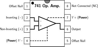 IC's and its specifications as per bot requirements: Op-Amp IC’s – Pin ...